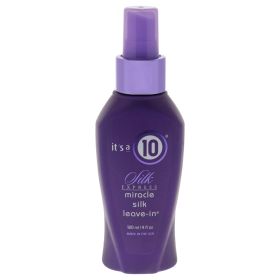 Silk Express Miracle Silk Leave-In by Its A 10 for Unisex - 4 oz Conditioner