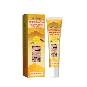 Ximonth Bee Venom Psoriasis Ointment - Alleviate Skin Redness, Itchiness, Swelling, Psoriasis Repair, Soften Skin
