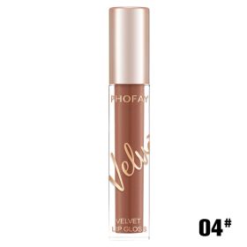 PHOFAY Velvet Lip Gloss (Option: 04)