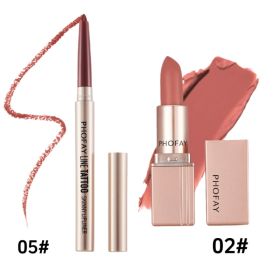 PHOFAY Matte Lipstick (Option: Set9)