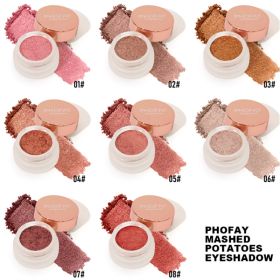 PHOFAY MASHED POTATOES EYESHADOW (Option: Set4)