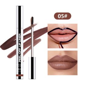 Pull Lip Liner Waterproof Long Lasting And Does Not Fade Lip Lacquer (Option: 3.5ml-05color)