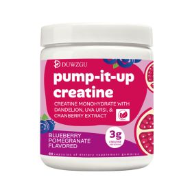 Creatine Gummy Candy Blueberry And Pomegranate Flavor (Option: Picture color-1PC)
