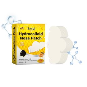 Hoygi Hydrocolloid Nose Patch, Hydrocolloid Invisible Concealer To Remove Blackheads And Acne Facial Pore Cleaning Nose Patch (Option: 1pc)